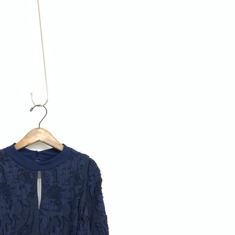 Mame Kurogouchi マメクロゴウチ Jacquard Flower I-line Dress コード 