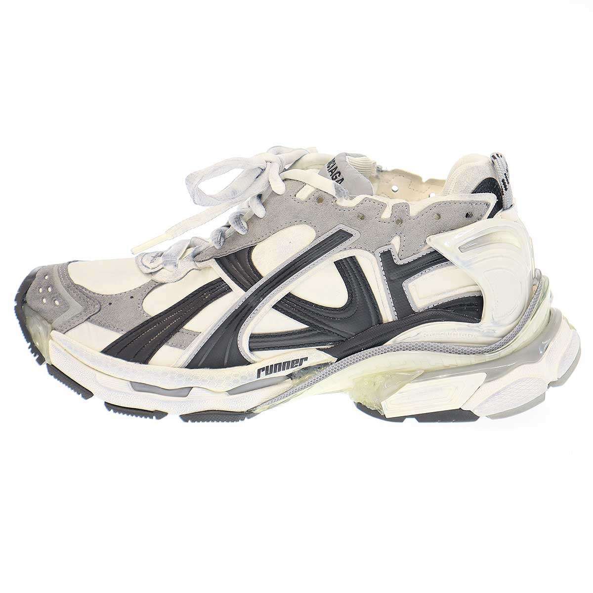 BALENCIAGA バレンシアガ Runner Sneakers ランナー ナイロンスエード 