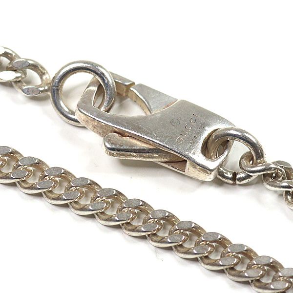 グッチ GUCCI インターロッキングG チェーン ネックレス Ag925