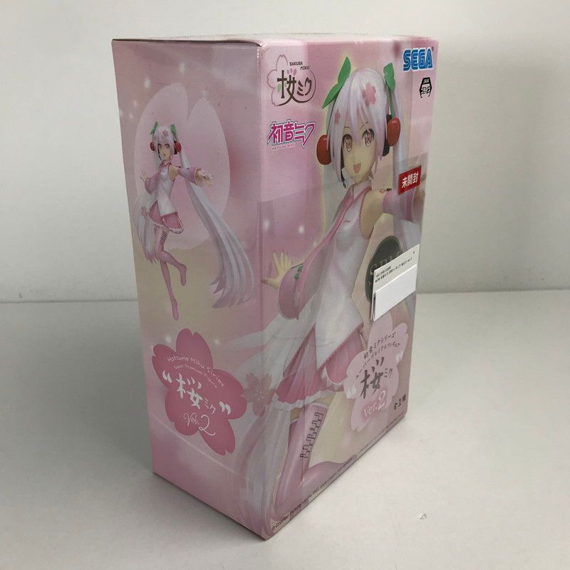 中古美品】 未開封 初音ミク SPMフィギュア 桜ミク ver.2 【054 中古美品】 未開封 初音ミク SPMフィギュア 桜ミク ver.2 【054