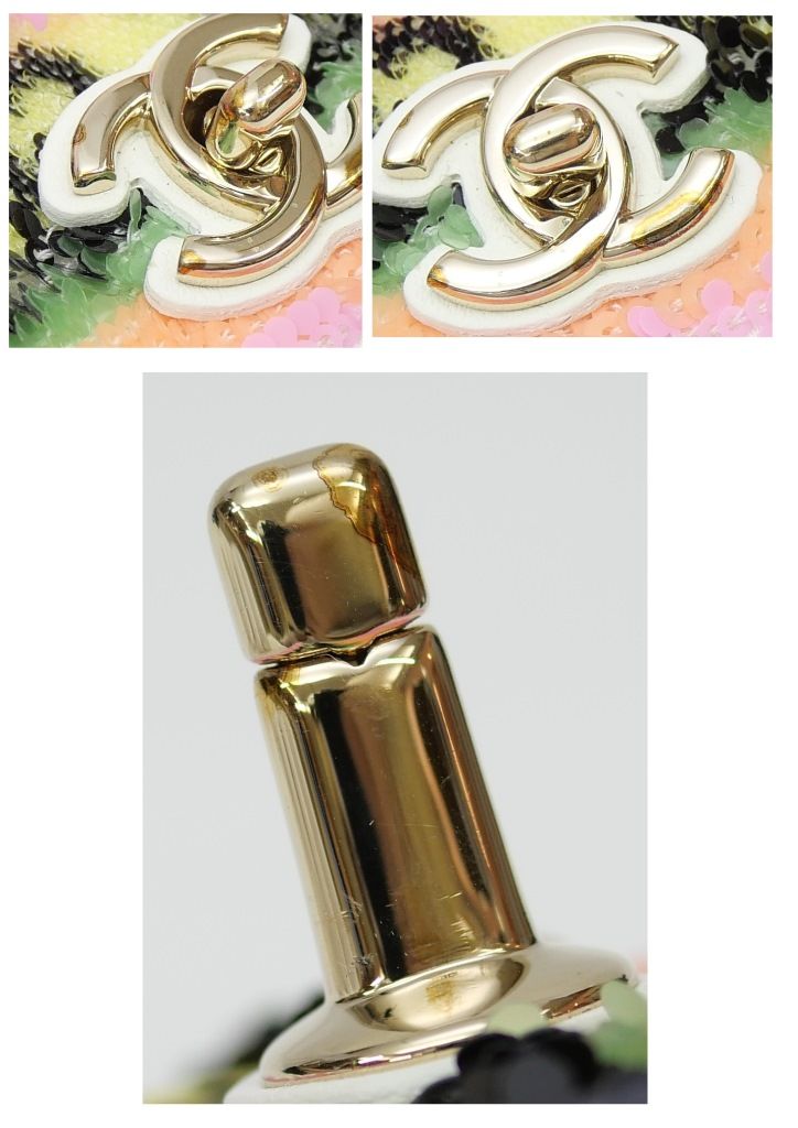 美品⭐︎ シャネル　CHANEL スパンコール　ミニ　チェーンショルダー 楽天市場】シャネル CHANEL スパンコールミニチェーンショルダー