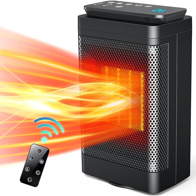 電気ファンヒーター ヒーター 電気ヒーター オフィス 過熱保護 3段階切替 寝室 電気ストーブ ファンヒーター 足元 暖房器具 小型 脱衣所 省エネ 1
