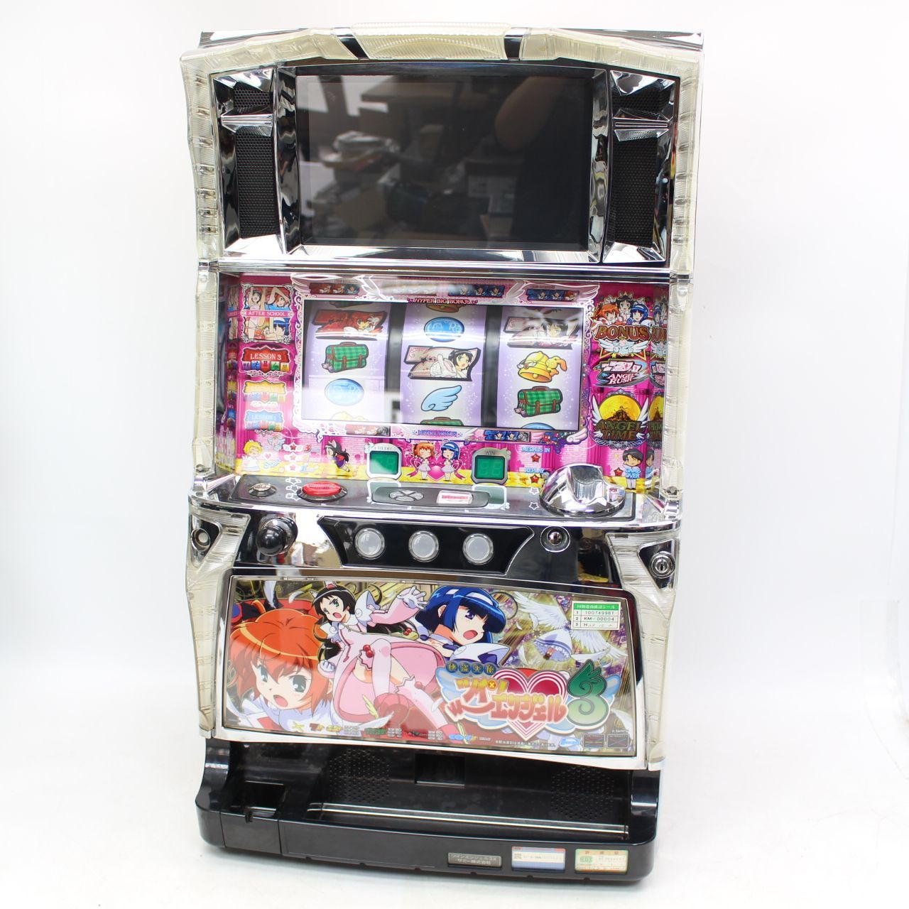 【送料込】パチスロ ツインエンジェル3 不要機付【引取対応可】 ツインエンジェル 3 (コイン不要機付き)