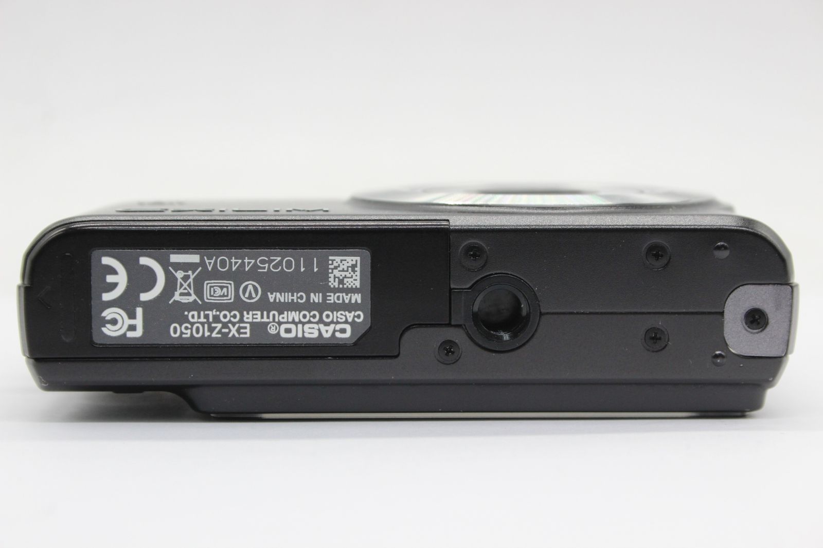 返品保証】 【元箱付き】カシオ Casio Exilim EX-Z1050 ブラック 3x バッテリー付き コンパクトデジタルカメラ v903 -  メルカリ