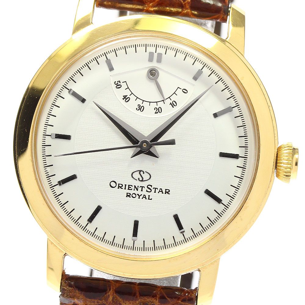ORIENT/ORIENT STAR/手巻き/メンズ腕時計/パワーリザーブ/銀製