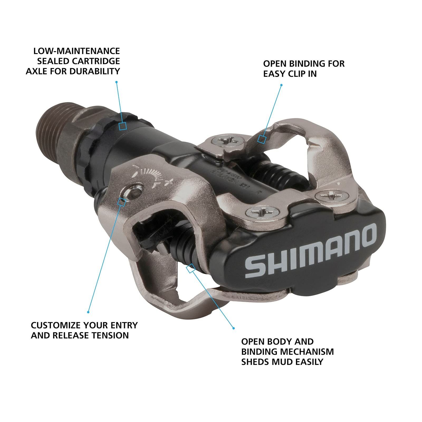 人気商品』シマノ(SHIMANO) ペダル(SPD) PD-M520 クロスカントリー