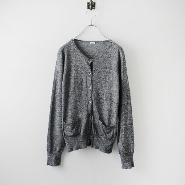 eleven 2nd イレブンセカンド Cardigan with Pocket ウールリネン