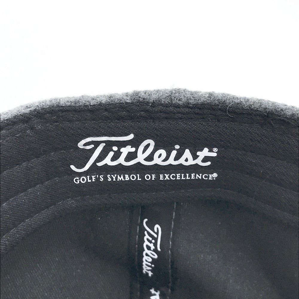 TITLEIST タイトリスト 2022年モデル ウール混 キャップ  グレー系 フリー(57-59㎝) [240101222180] ゴルフウェア ストスト