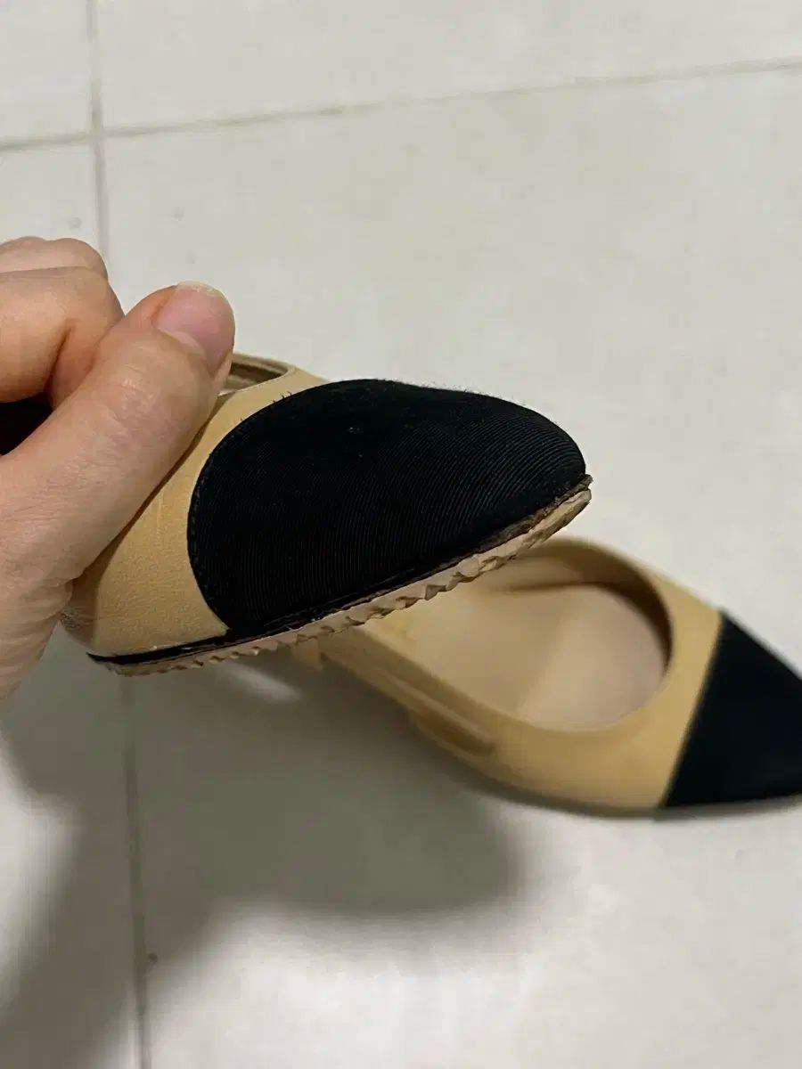 シャネルスリングバックシューズ