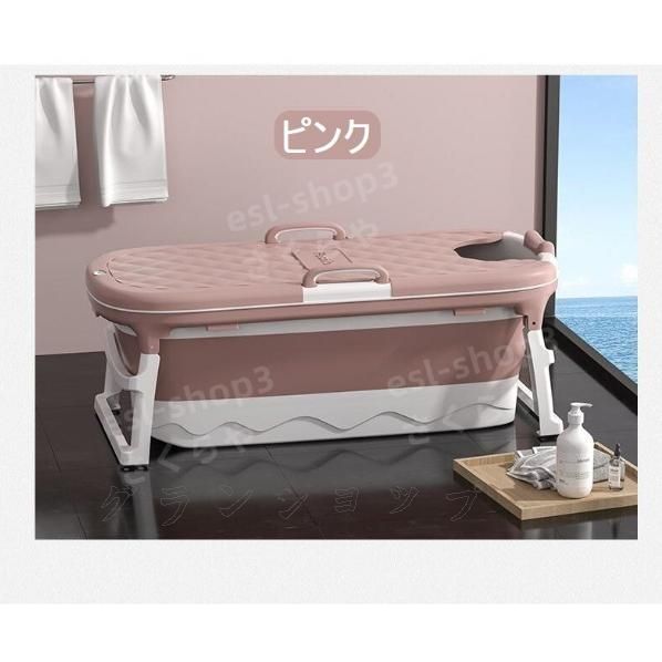大好評品 折り畳み式浴槽 浴室 バスタブ お風呂桶 簡易浴槽 ファミリー用 収納簡単 高品質 滑り止め 大人用子供用 保温 NEXPOTALLINN_EU