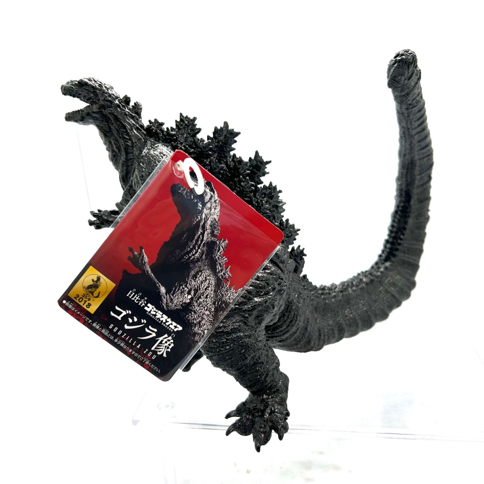 日比谷ゴジラスクエア　ゴジラ像　5th anniversary　レッドクリア 日比谷ゴジラスクエア ゴジラ像 5th anniversary レッドクリア