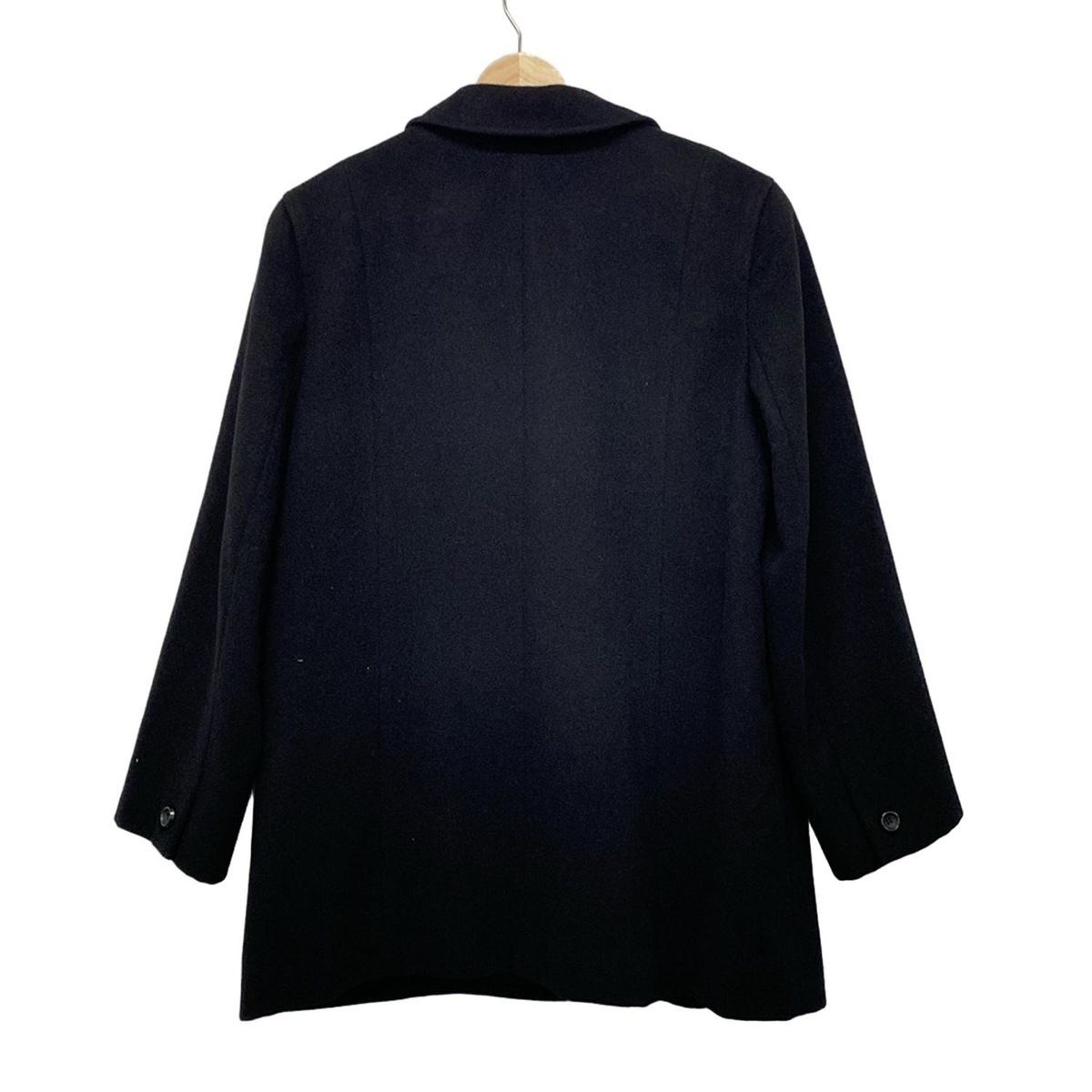 Leilian(レリアン) Pコート サイズ11 M レディース美品 - 黒 Leilian(レリアン) Pコート サイズ11 M レディース美品 - 黒