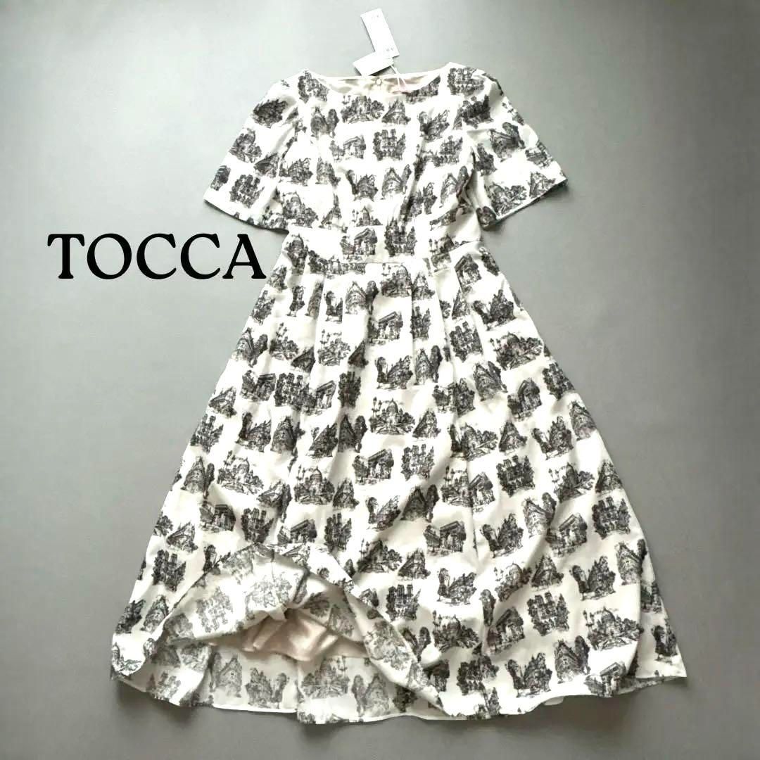 ★新品未使用タグ付き★TOCCA 洗えるドレスワンピース TOCCA（トッカ） 【洗える】TULIP FLUFF ドレス : マルイ(丸井)Yahoo