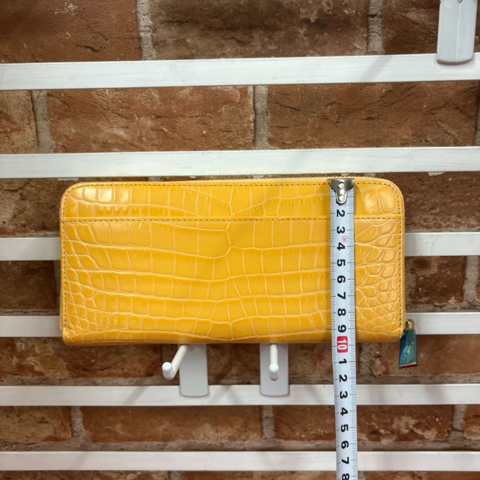 モーダプリンチペ 長財布 イエロー 型押し - メルカリ