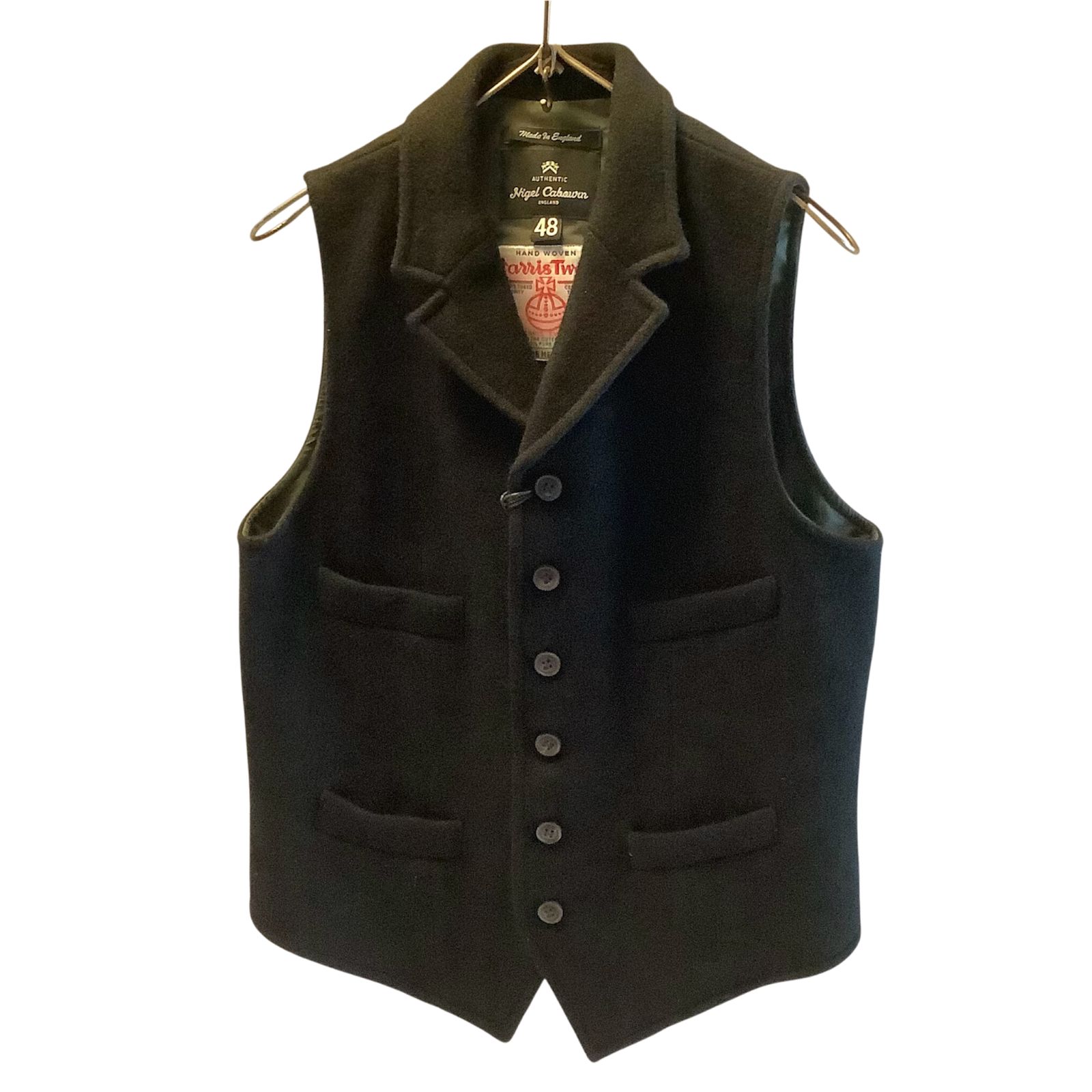 Nigel Cabournマロリーベスト サイズ50 オーセンティックライン Nigel Cabournマロリーベスト サイズ50 オーセンティックライン