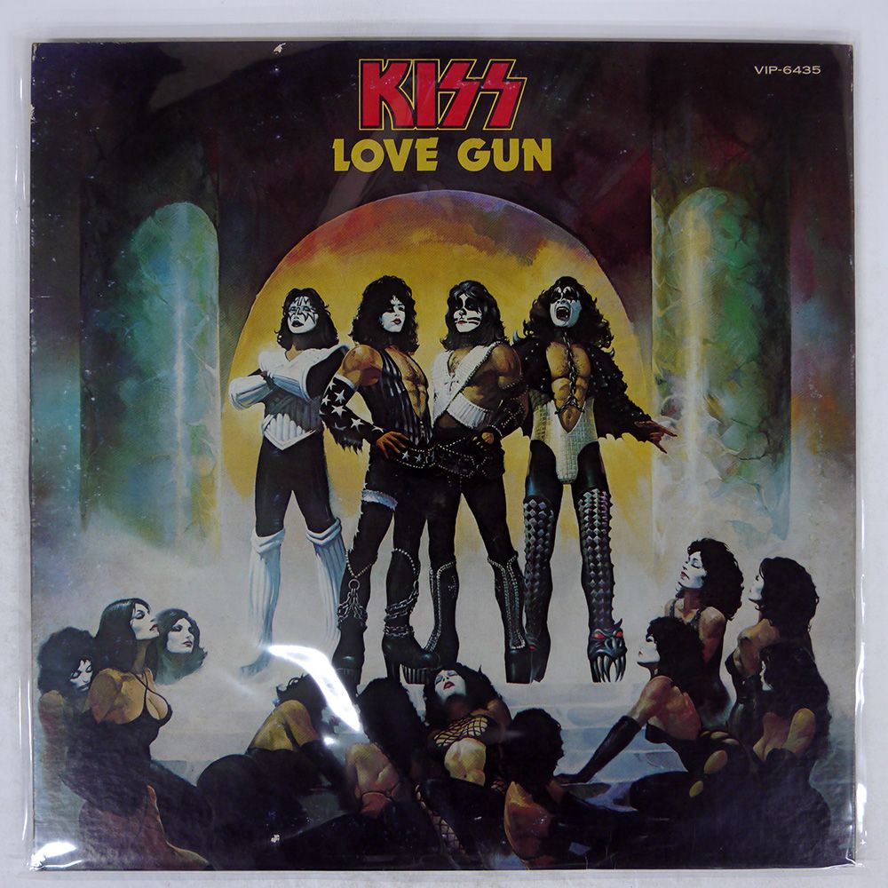 キッス / /ラブ・ガン 国内盤 LP 国内盤LP 帯付 KISS キッス ラブ・ガン VIP-6435 - メルカリ
