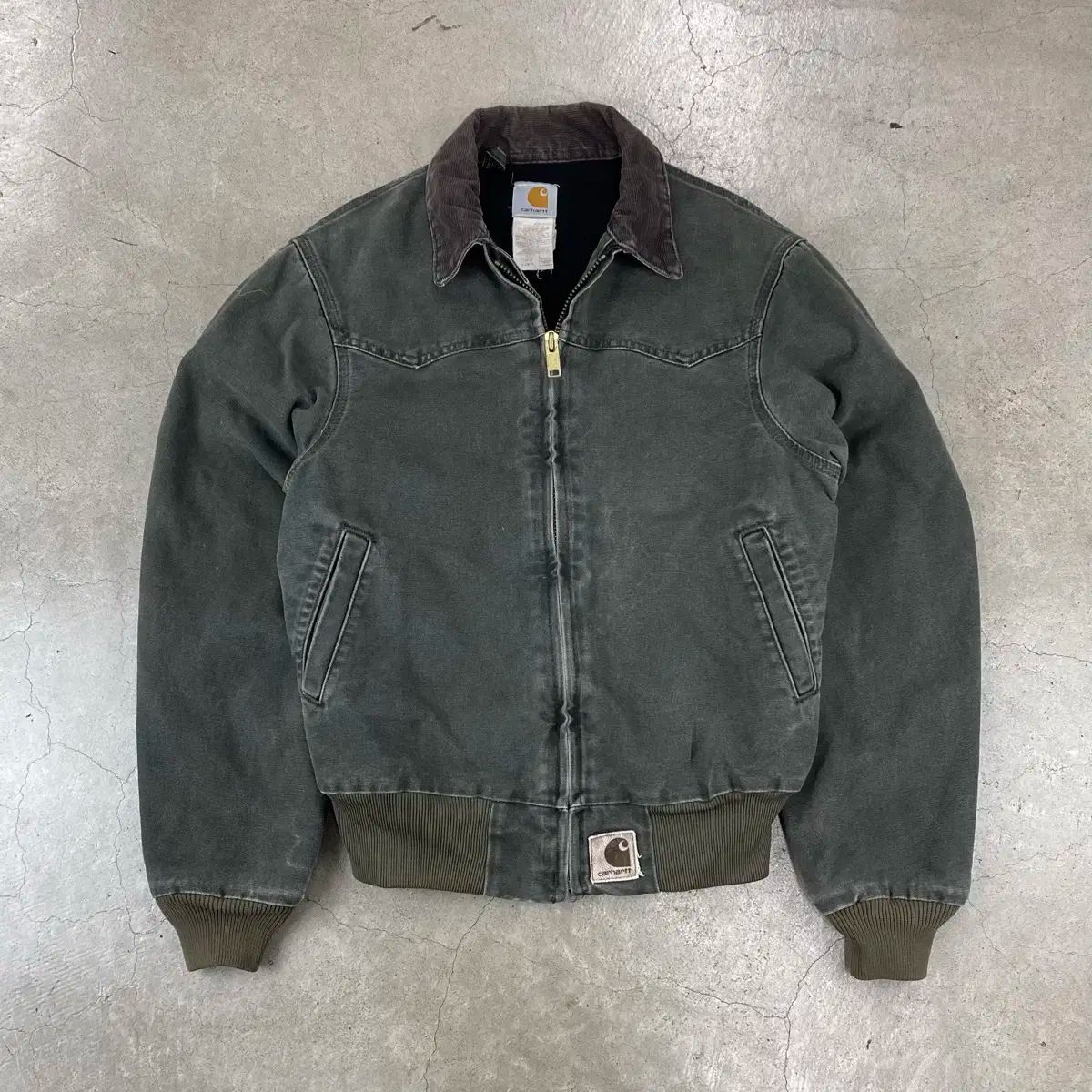 80s OG Carhartt(カーハート) J ー 14 サンタフェ モールス 緑 （ 97 ）