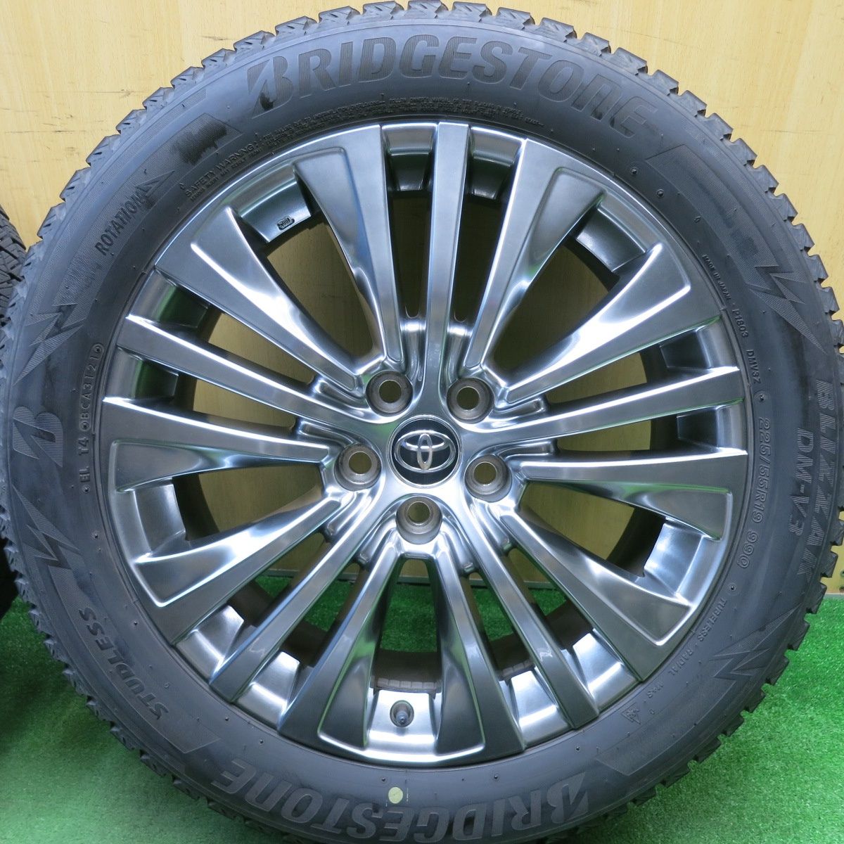 深リム メッシュ クラウン マークX 225/40R19 255/35R19 トヨタ