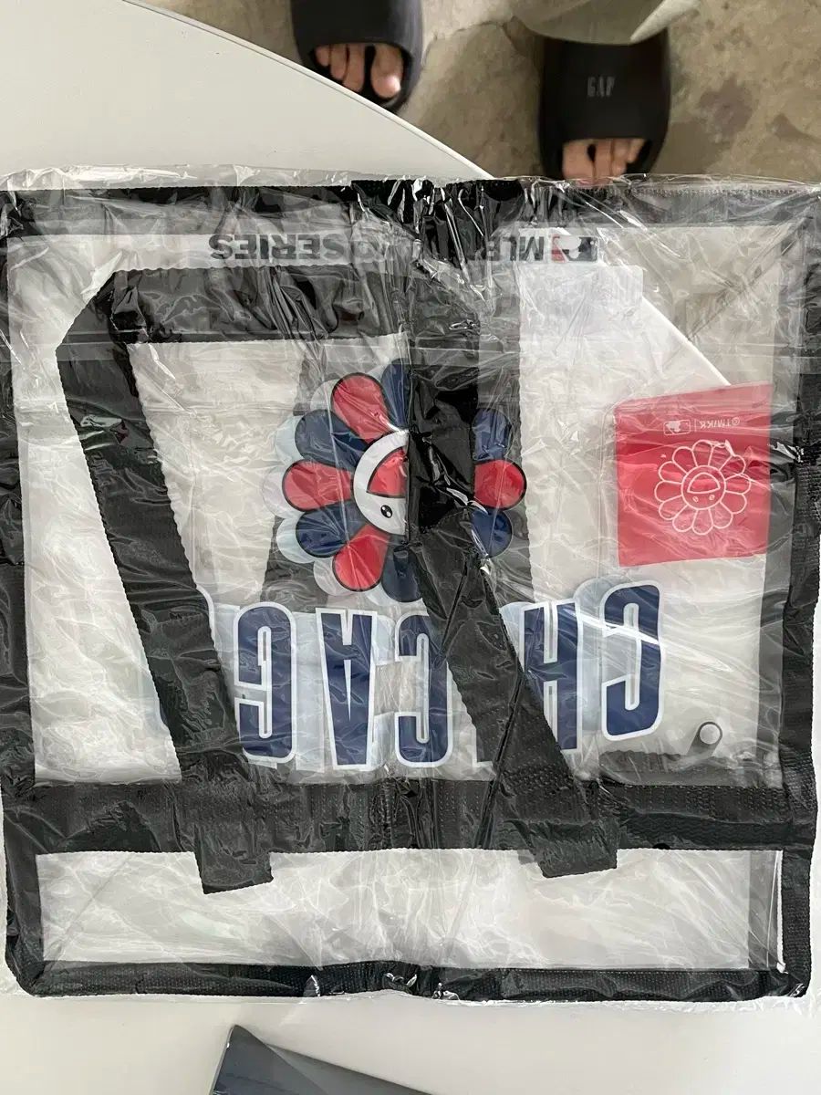 村上隆 x MLB Dodgers Tote Bag クリアトート 最安値！村上隆 x MLB