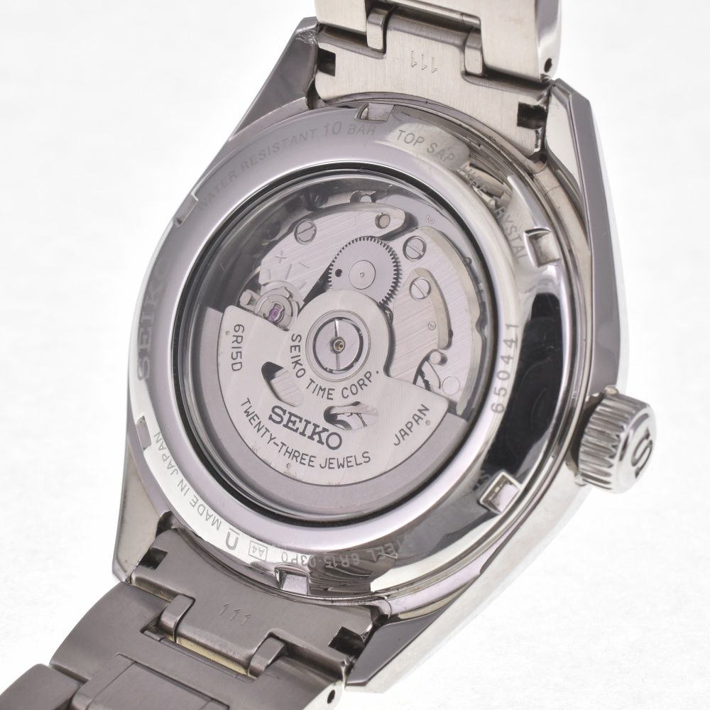 セイコー SEIKO SARX033/6R15-03P0 プレサージュ デイト 裏スケ 自動