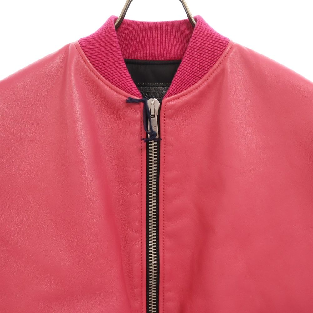 【最安値】PRADA 21aw ボンバージャケット　M PRADA - 国内正規品 21AW～22 未使用同様 M プラダ ボンバー