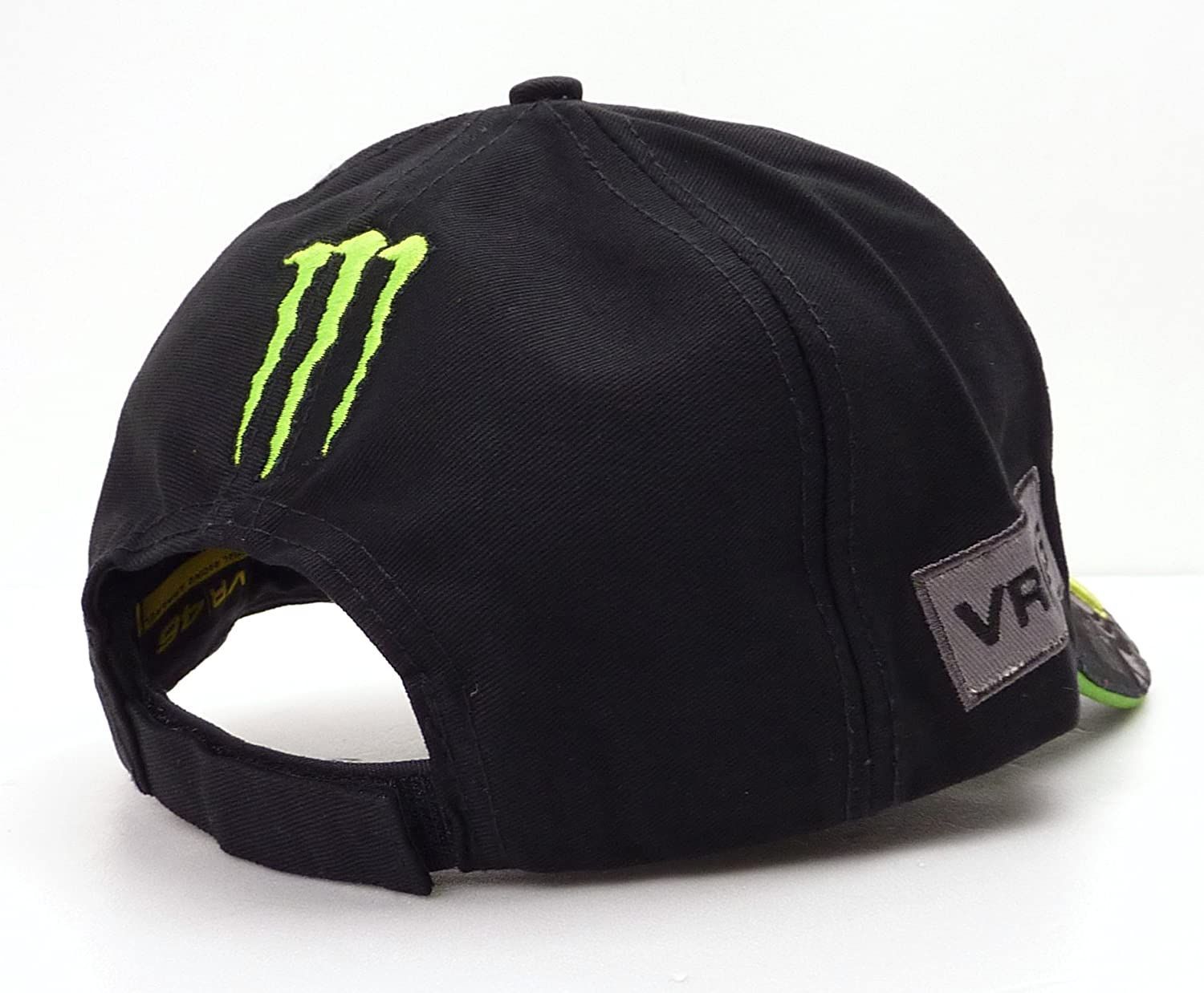 VR46 MONSTER ENERGY ビッグ46ロゴ キャップ