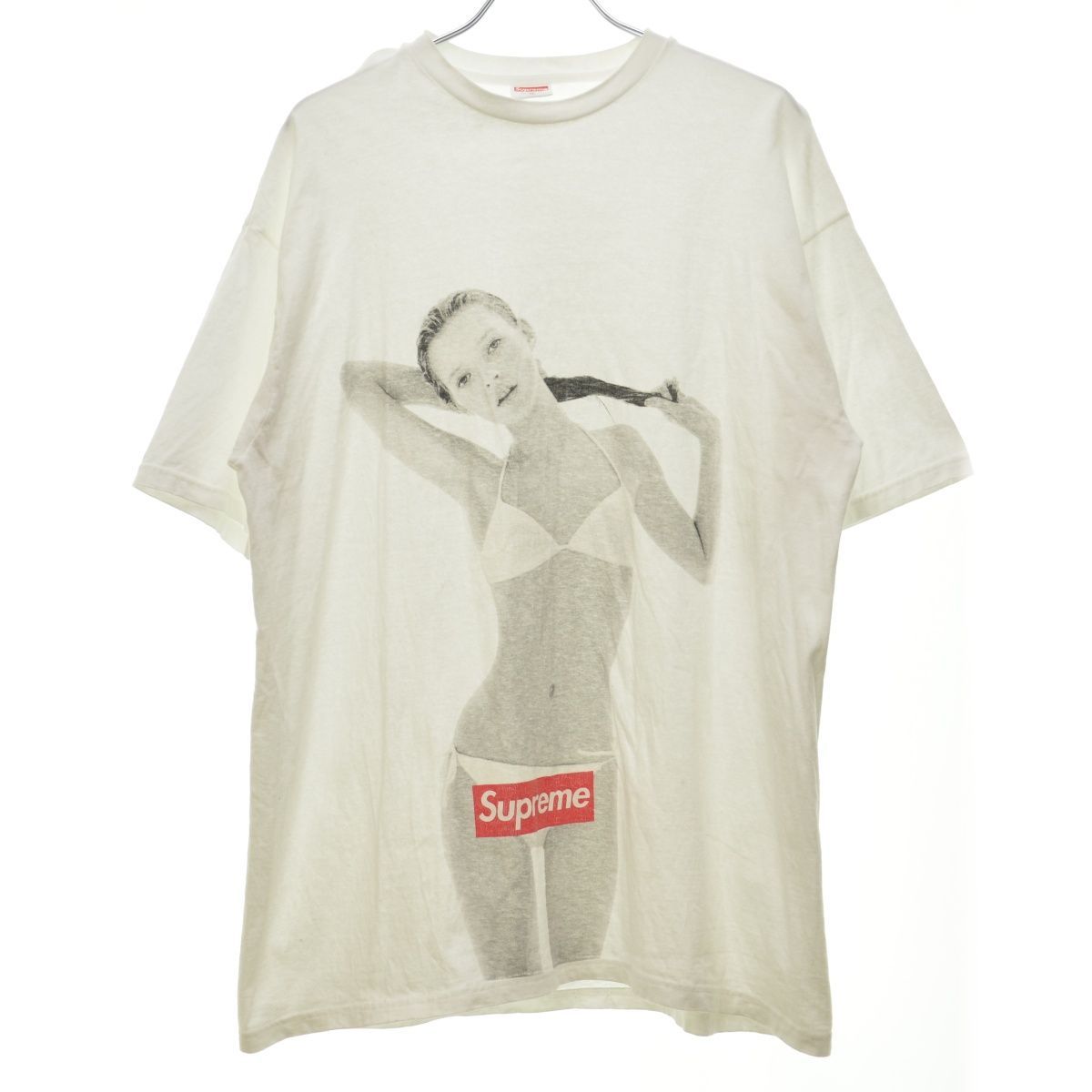 00s 04SS supreme フォト プリント Tシャツ SUPREME】04SS Kate Moss Tee 10周年記念 ケイトモス フォトプリント