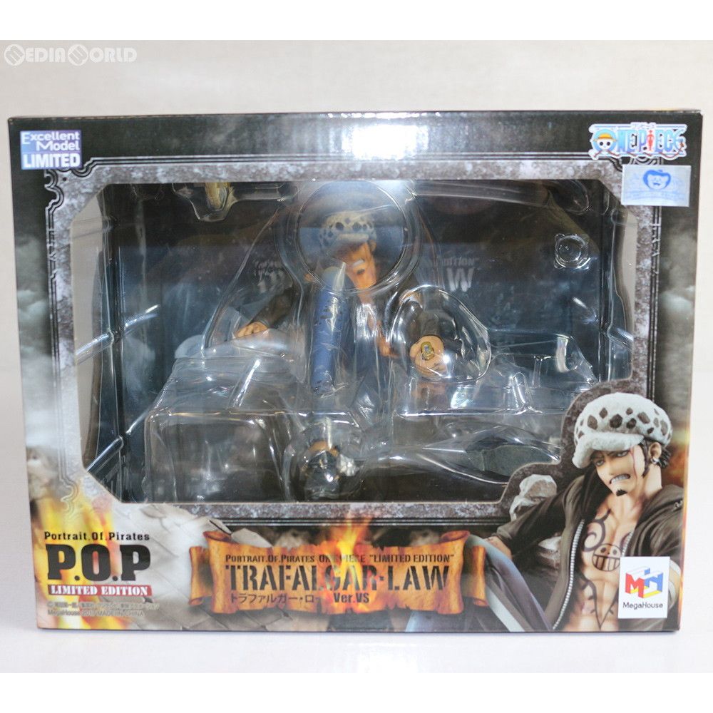 MegaHouse - Portrait.Of.Pirates P.O.P LIMITED EDITION トラファルガー・ローVer.VS ONE PIECE(ワンピース) 完成品 フィギュア 一部オンラインショップ&麦わらストア限定 メガハウス Portrait.Of.Pirates P.O.P LIMITED EDITION トラファルガー