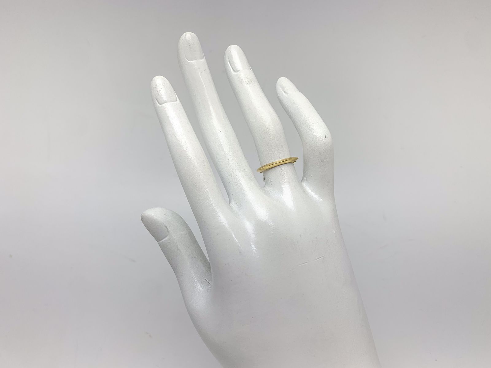 TIFFANY Tiffany ティファニー ナイフエッジ リング 指輪 750 K18 
