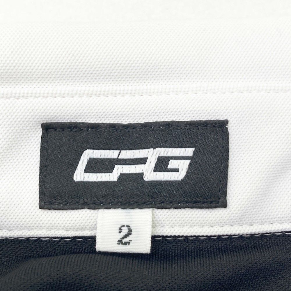 サイズ：2 CPG GOLF シーピージーゴルフ  半袖ポロシャツ  ブラック系 [240101465405] ゴルフウェア レディース ストスト サイズ：2 CPG GOLF シーピージーゴルフ 半袖ポロシャツ