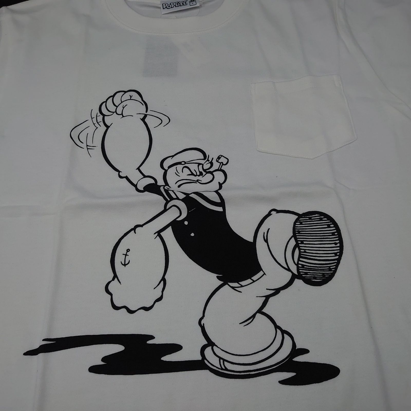 POPEYE Tシャツ（新品未使用）　ポパイ POPEYE tシャツ POPEYE ポパイ オーバーサイズ 半袖Tシャツ