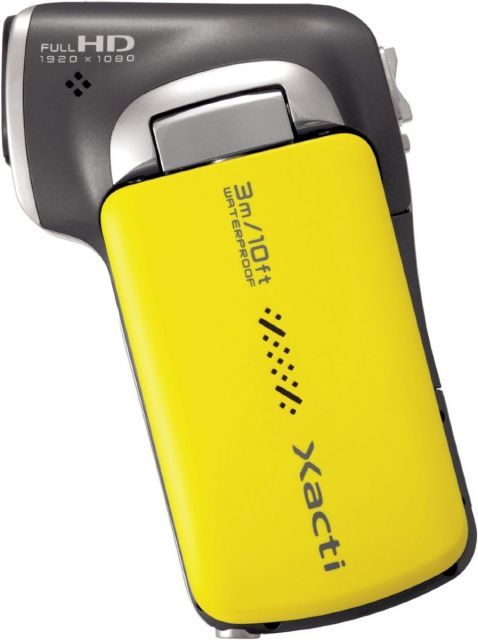 SANYO デジタルムービーカメラ Xacti CA100 Y イエロー DMX