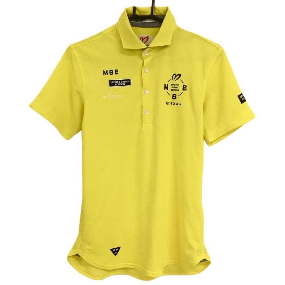 JUN&ROPE イエローポロシャツ 超美品】ジュンアンドロペ 半袖ポロシャツ イエロー×黒 ハーフジップ