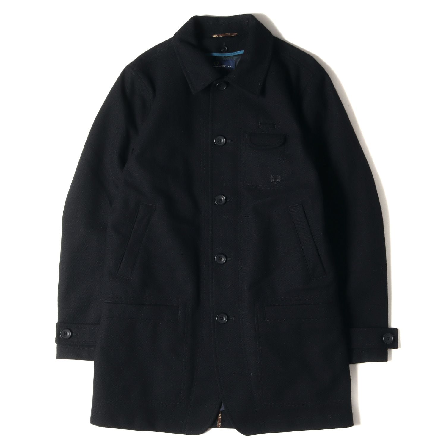 FRED PERRY フレッドペリー コート サイズ:L ブラックウォッチ 