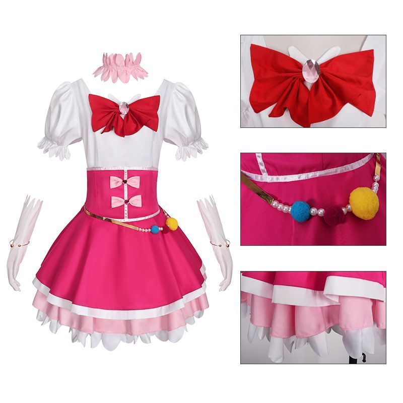 コスプレ 衣装 朝日奈みらい 魔法つかいプリキュア フルセット アニメ風 仮装服 M2508015-1