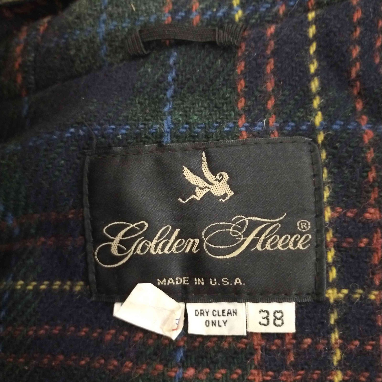 ゴールデンフリース GOLDEN FLEECE USA製 黒タグ mountain parka