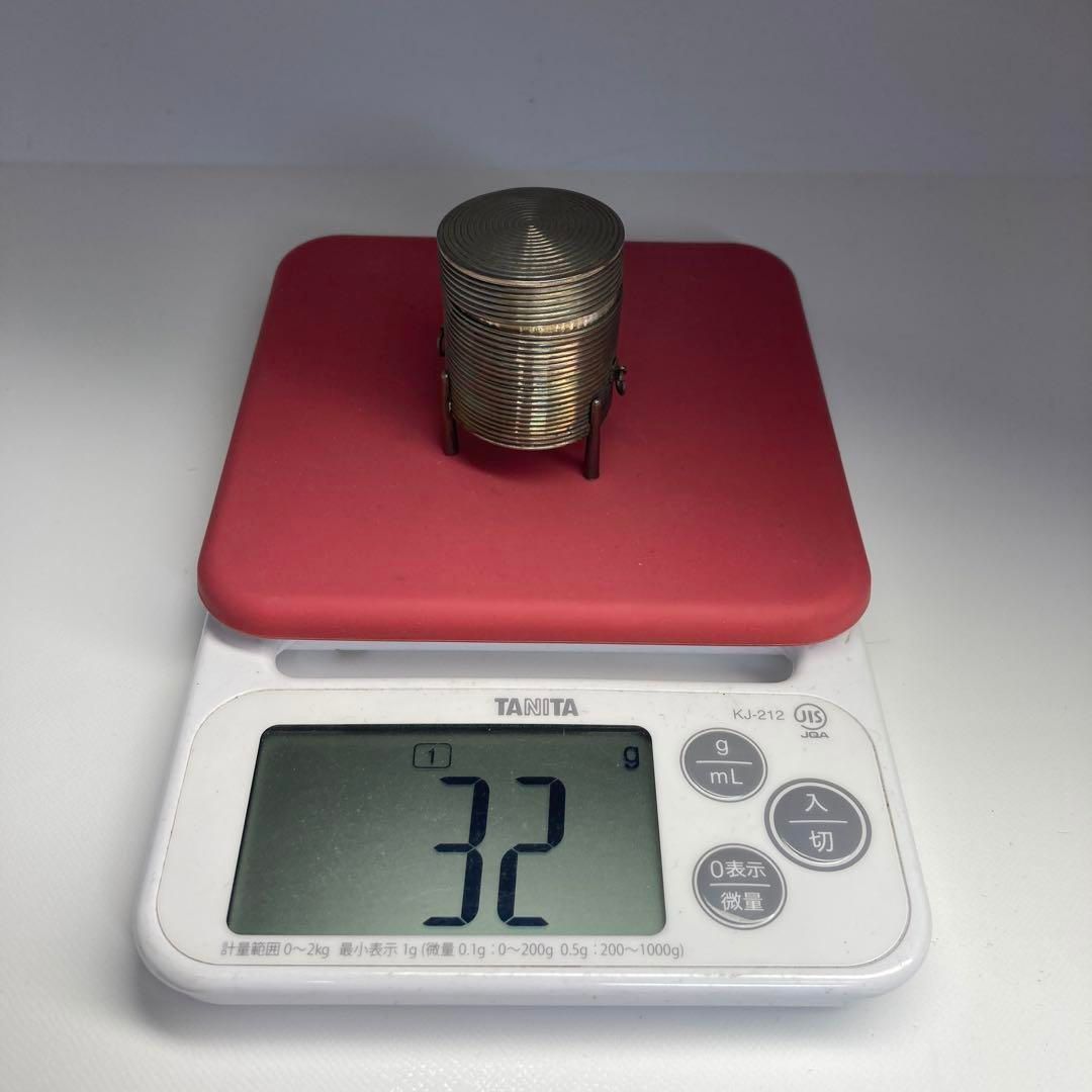 純銀 ボンボニエール 32g 高さ4.8㎝ 東Y5-0602 2Fトトチ WWW_IBETON_RU