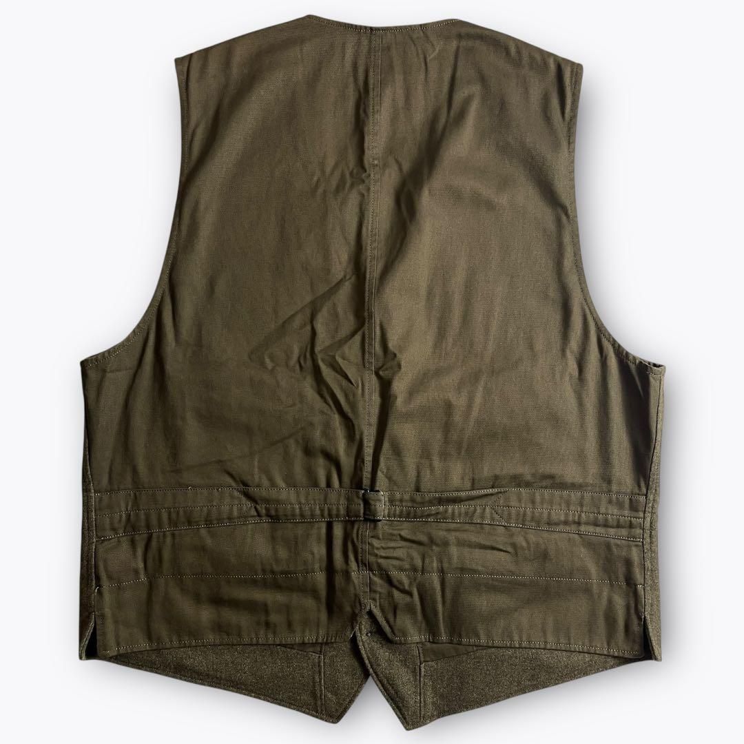 RRL HAMILTON VEST シンチバック ウールベスト XL