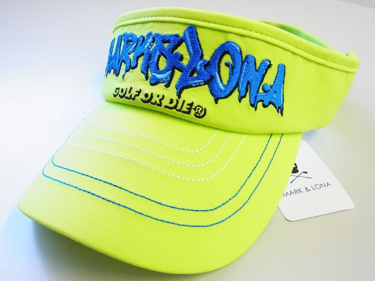 正規☆MARK&LONA マーク&ロナ☆Aerosol Sunvisor ストリート