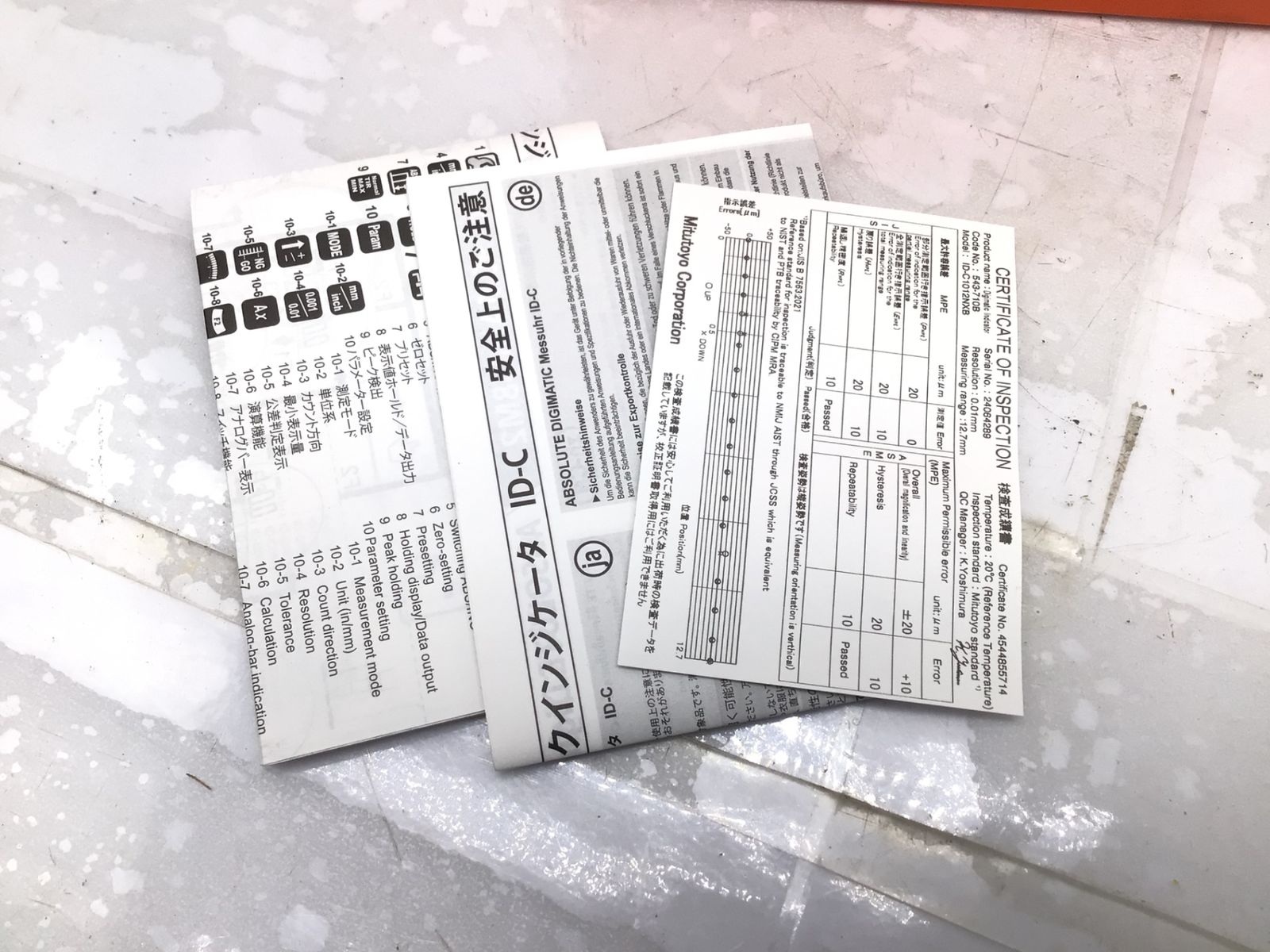 MITUTOYO ミツトヨ デジマチックインジケータ 543-710B ITAPE3XS8OKO エコツール笠寺店 M02 HRDEVELOPMENT_JP