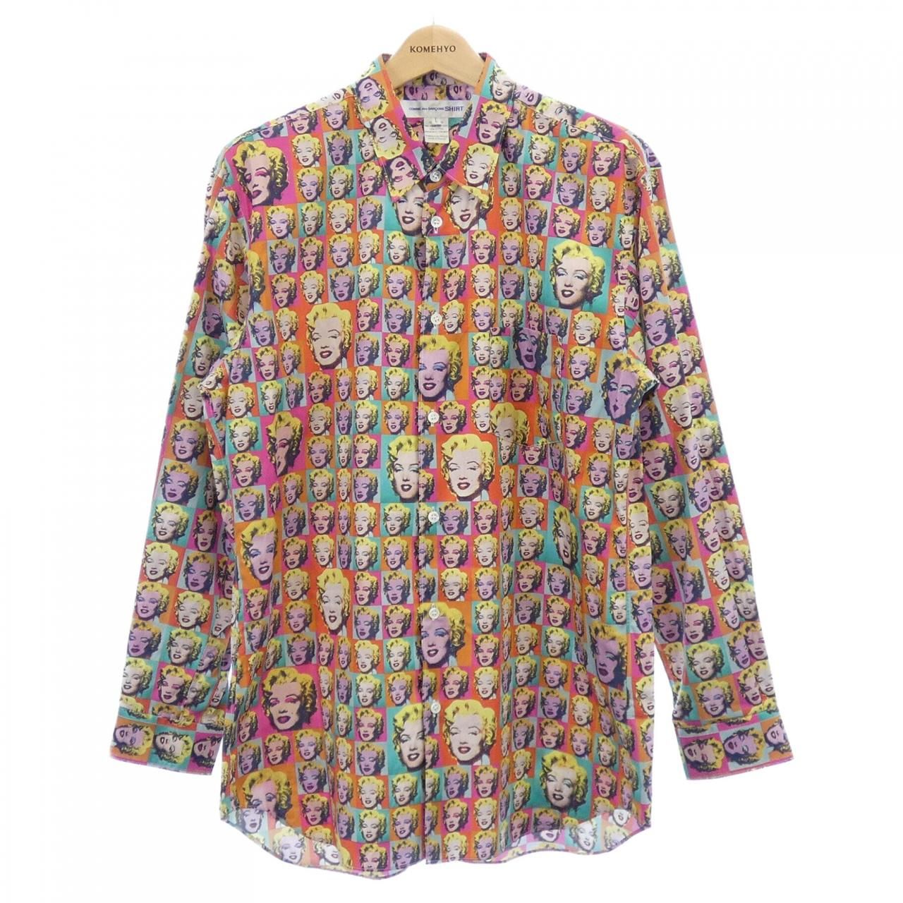 コムデギャルソンシャツ COMME des GARCONS SHIRT FM-B005 ANDY WARHOL シャツ