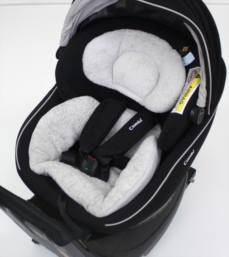 美品 クルムーヴ スマート ISOFIX EG JJ-650Ltd ストライプ