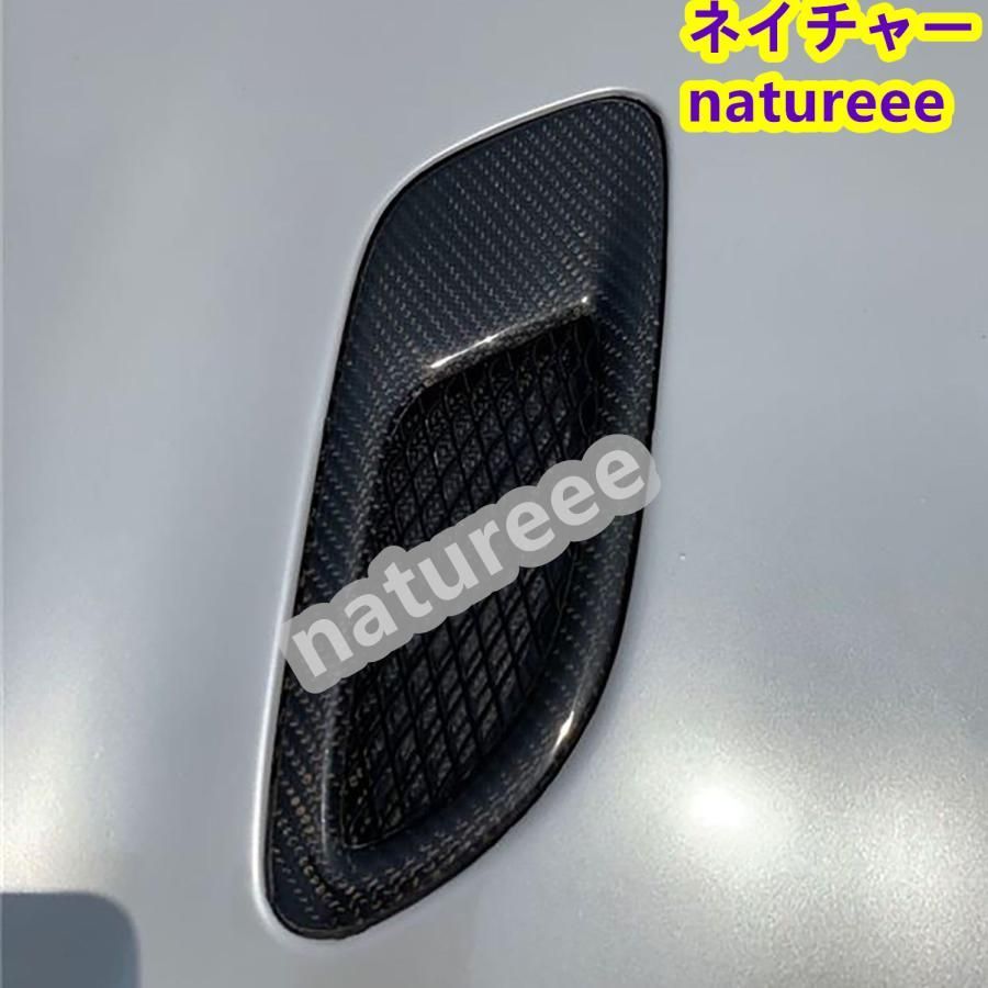 フロントフードベントカーボン製ボンネットグリルトリムカバー BMW M3 E90 E92 E93 2006-2012 カーアクセサリー