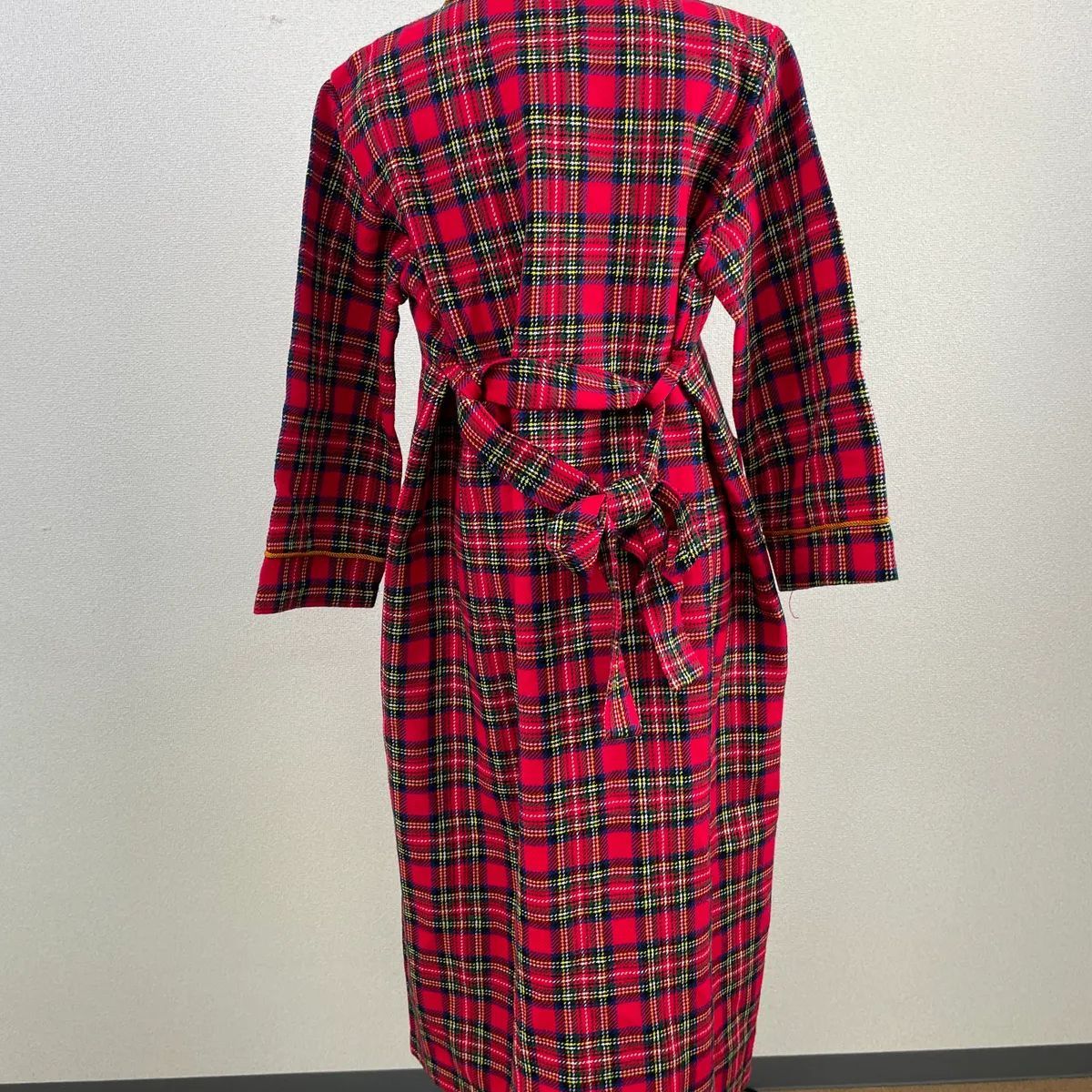 昭和レトロ Gown Lサイズ レディース ロングコート レッド