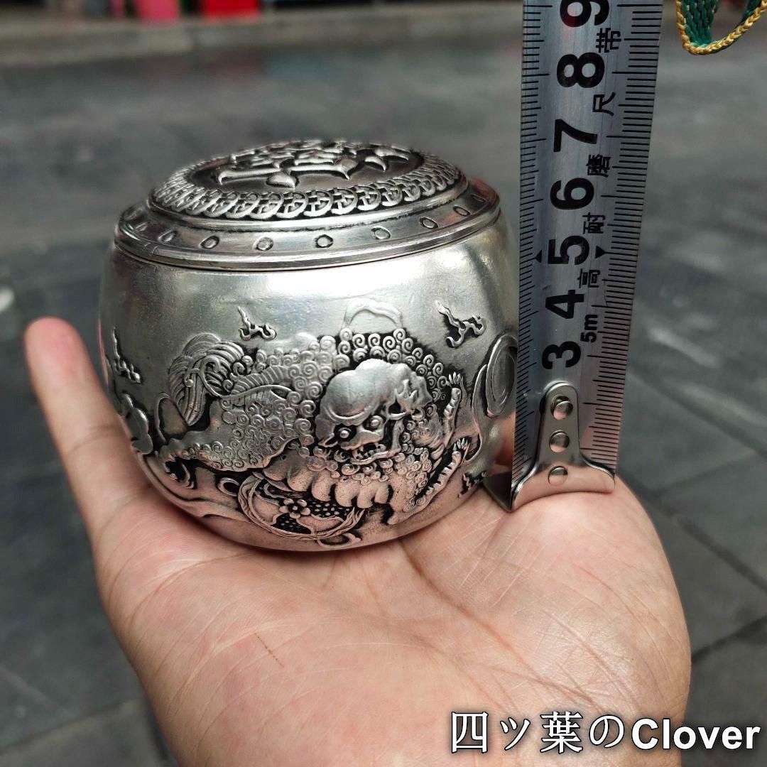 銅器 茶筒 招財進宝獅子茶筒 茶道置物 装飾品 工芸品 銅器 茶筒 招財進宝獅子茶筒 茶道置物 装飾品 工芸品