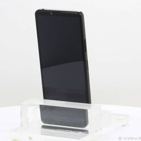 中古品〕 Xperia 10 IV 128GB ブラック SO-52C docomo SIMフリー【251