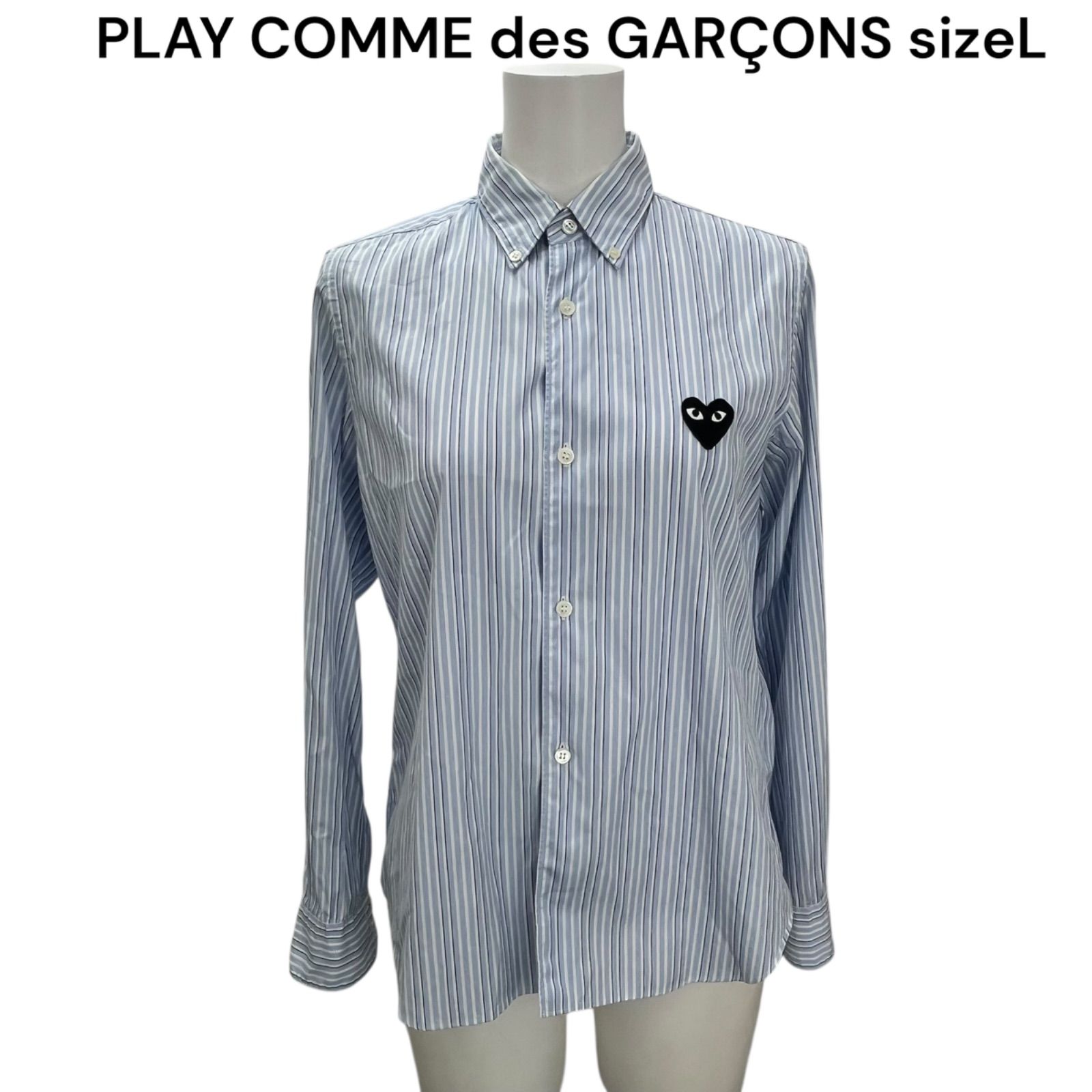 プレイ コムデギャルソン PLAY COMME des GARCONS ワイシャツ L、11号 