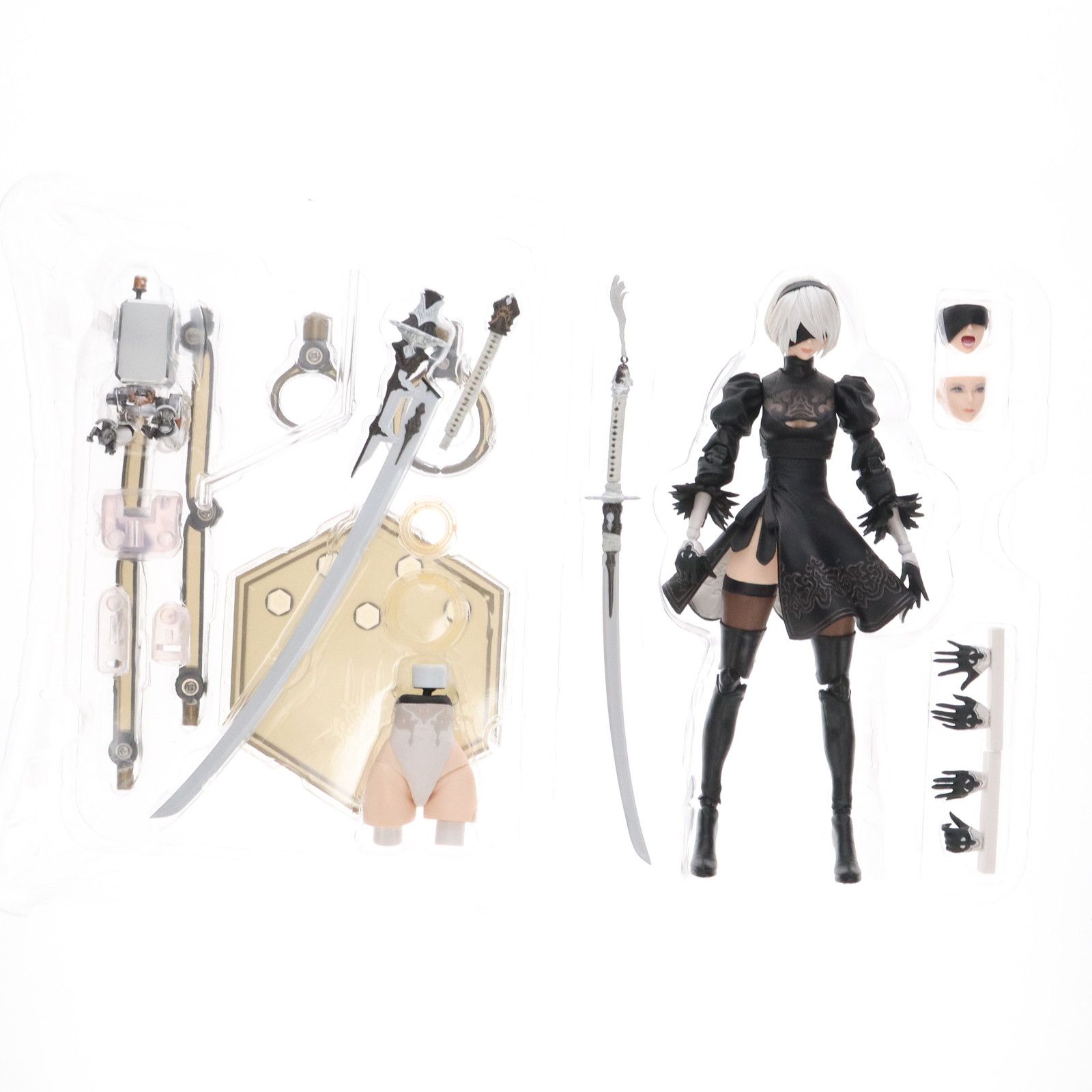 プレイアーツ改　2b 開封品　ニーア オートマタ ヨルハ 二号 B型 プレイアーツ改 ニーアオートマタ ヨルハ二号B型 DX版 【開封