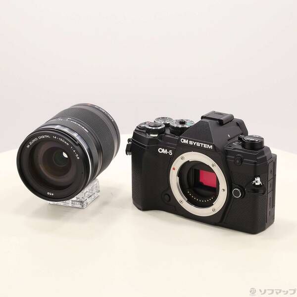 〔 品〕 OM-5 14-150mm II レンズキット ブラック 377