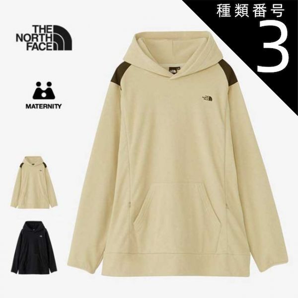 種類3 OM オートミール LXL ザ ノース フェイス レディース フリースパーカー THE NORTH FACE NLM72303 M MICRO FLEECE HD マタニティマイクロフリースフーディ 授乳服 マタニティウェア 230920